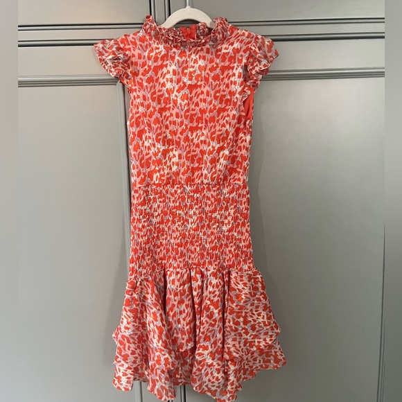 Miss Benave orange leopard dress - Picture 1 of 3